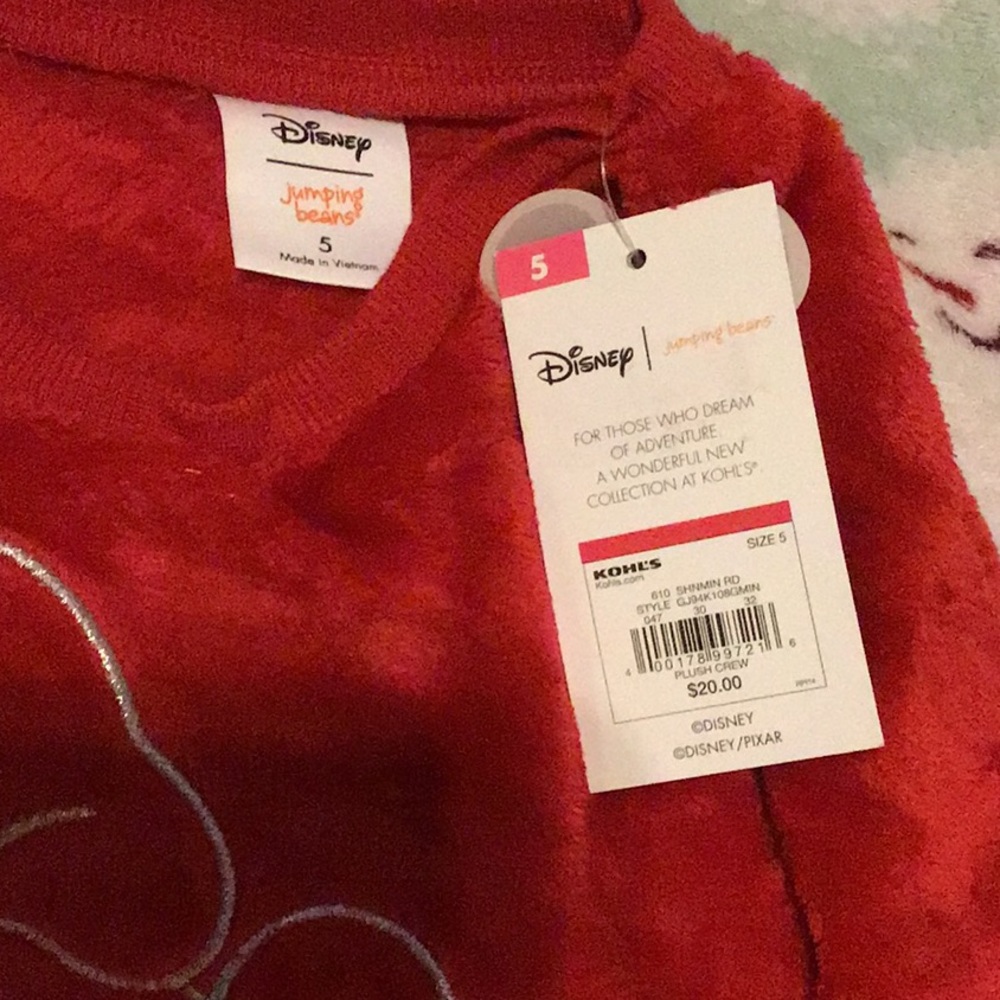 Disney’s Minnie Mouse Velour Sweatshirt - Picture 4 of 4